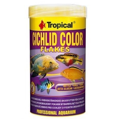 TROPICAL CICHLID COLOR FLAKES 250ML