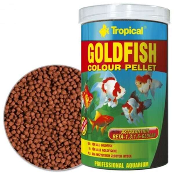 Tropical Goldfish Colour Pellets