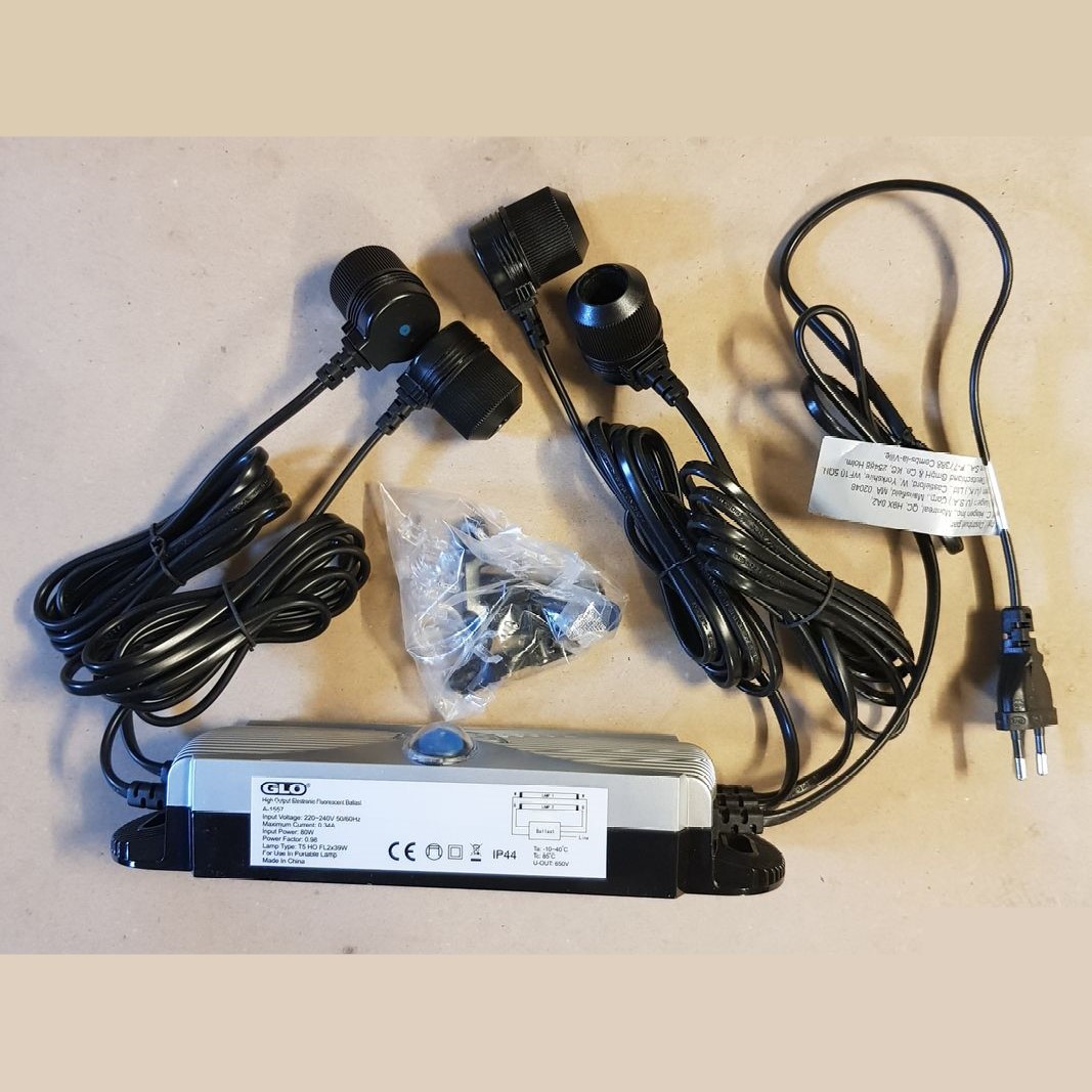 GLO T5 Lysrørholder GLO T5 Lysrørholder